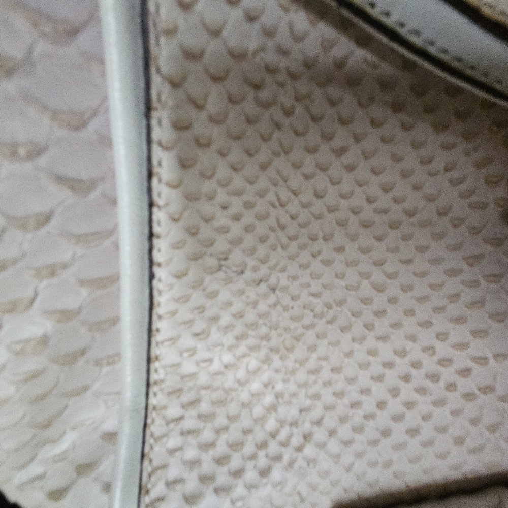 Coach Madison Embossed Python Leather Satchel - image 8